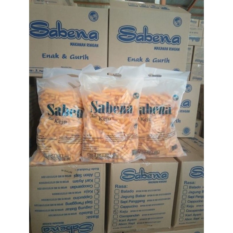 

Stik Sabena 360 gram ( Balado, Keju, Jagung Bakar & Sapi Panggang )