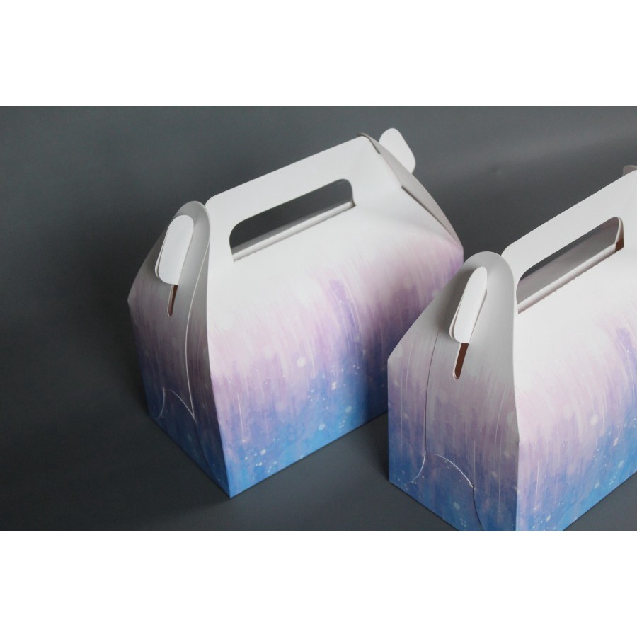 

[HARGA 10PCS] Gable Box : 22x11x11 cm - Winter / hampers / box lebaran / box toples
