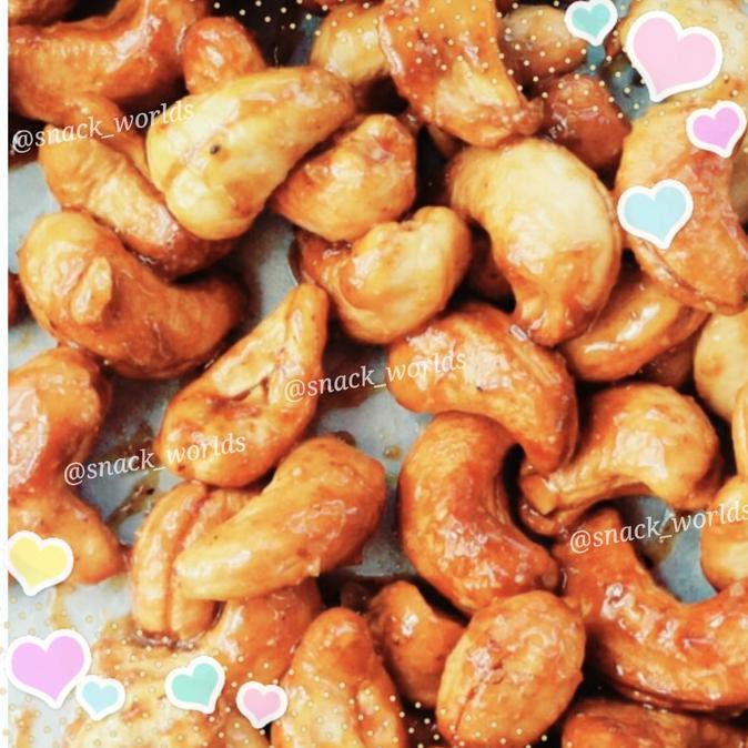 

Chasback 500Gram (1\U002F2Kg) Kacang Mede Goreng Madu ( Mete ) Murah Harga Grosir - Mede Madu