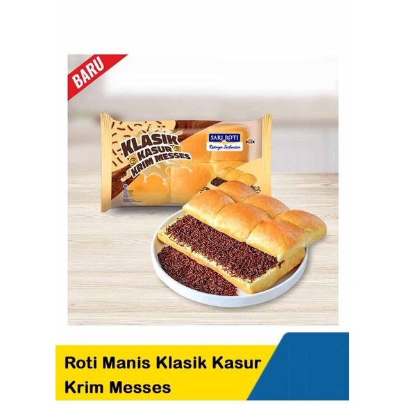 

Sari Roti Roti Manis Klasik Kasur Krim Messes