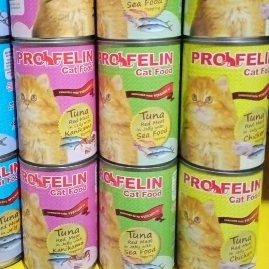 ✲ Profelin Cat Food 400 gram - Mackerel kanika ✤