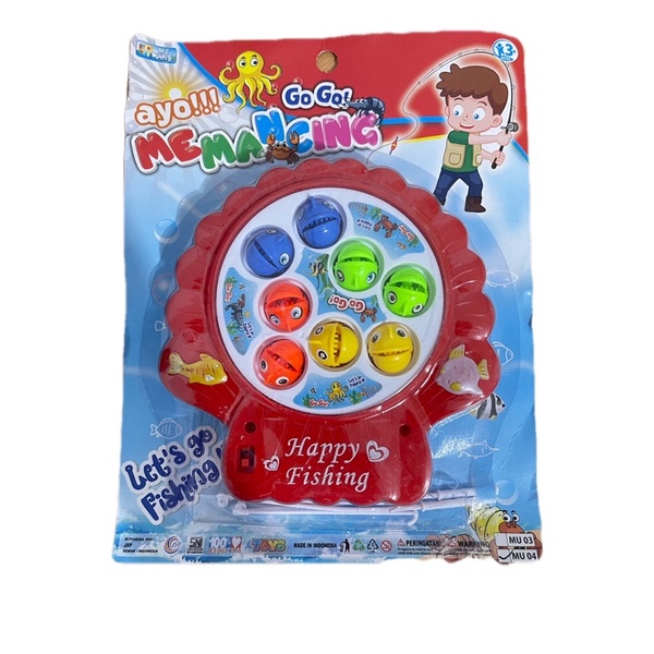 Mainan pancingan magnet MU04 / MAINAN FISHING GAME