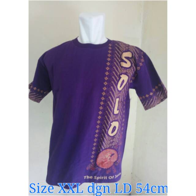 Kaos Solo Spirit of Java Size XXL