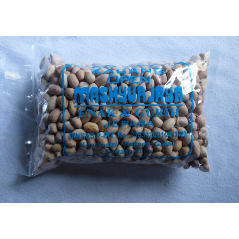 

Kacang Open Jepara || Kacang Open Mashyur Jaya Kemasan 500gram