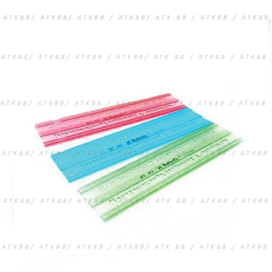 

[KODE PE9NH] Penggaris Sablon / Mal Huruf 5 mm - Butterfly BT-R3