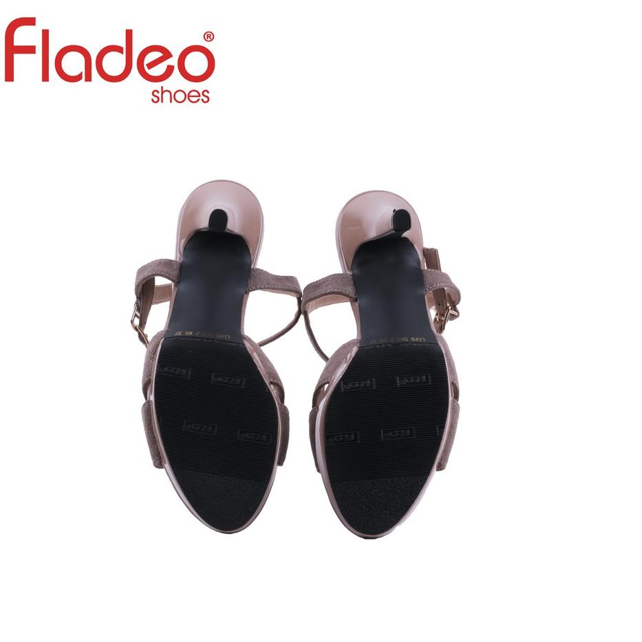 Serbuuuu.. Fladeo B21/LDFH593-2MS/Sandal Heels Tali Wanita [ Stiletto Heels  ]