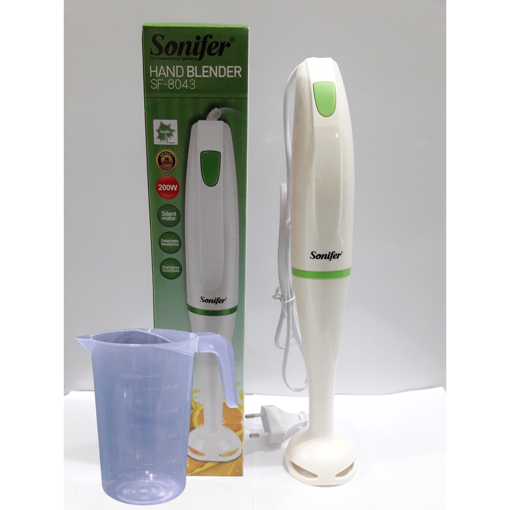 Hand Blender Sonifer FREE Gelas Ukur Takaran 1.000 ML