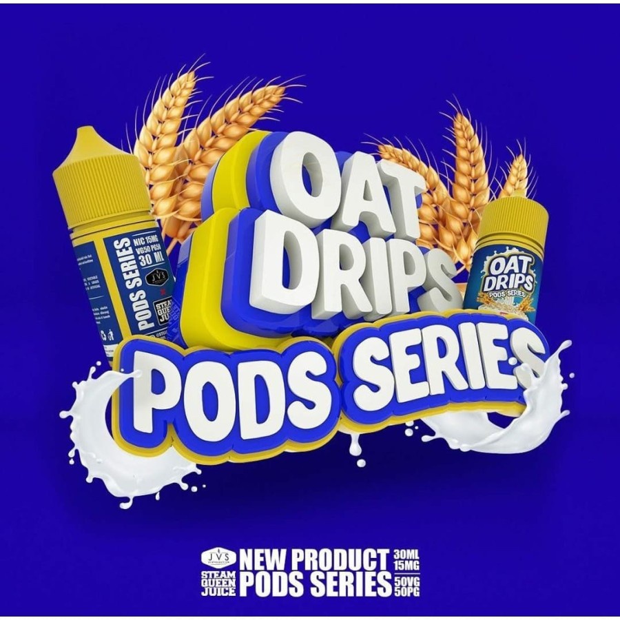 Oat Drips Salt | OatDrips Pods Friendly | Oat Drip