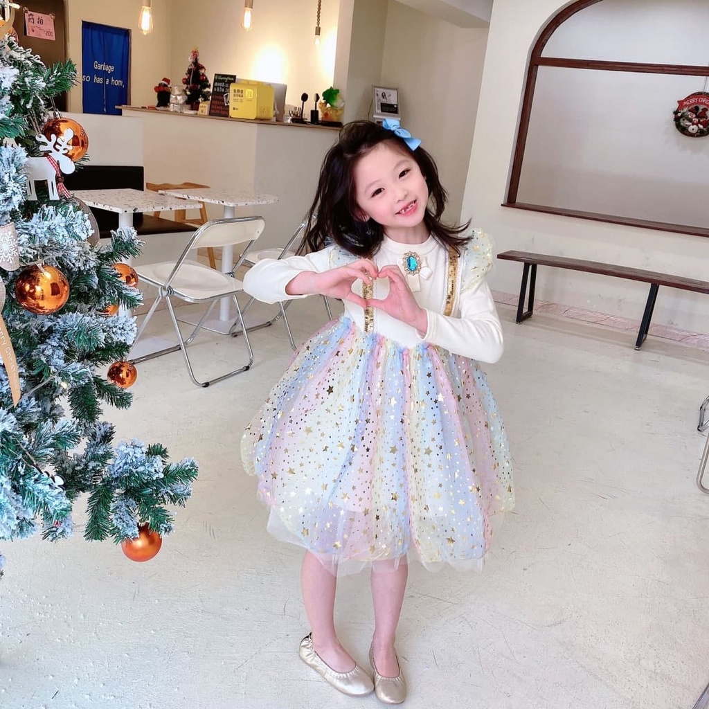 Promo !! Dress party Baby / dress glamor party diamond ukuran 6bln-1thn / Dress anak cewek / Gaun pesta baby