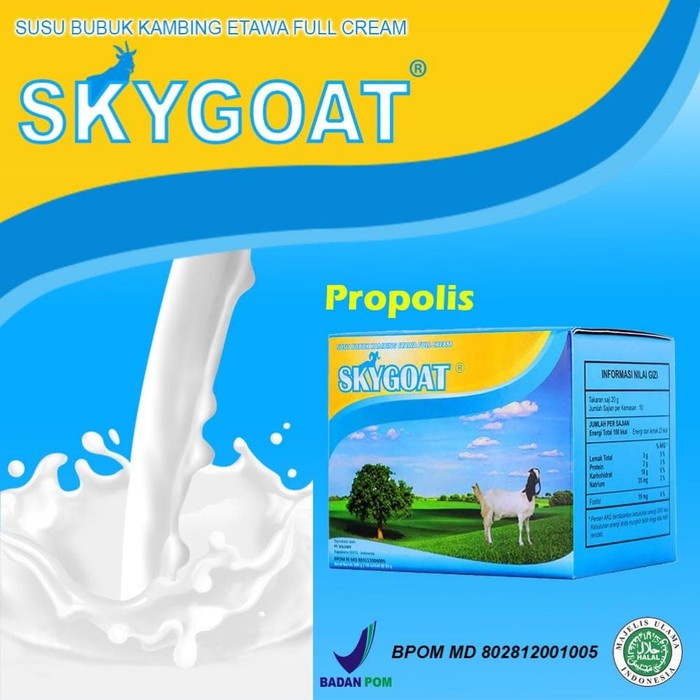 

SKYGOAT Plus Madu - Sky Goat Susu Kambing Etawa Bubuk Madu
