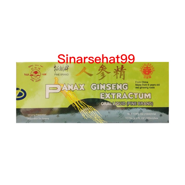 

Panax ginseng extractum untuk stamina tubuh dan vitamin