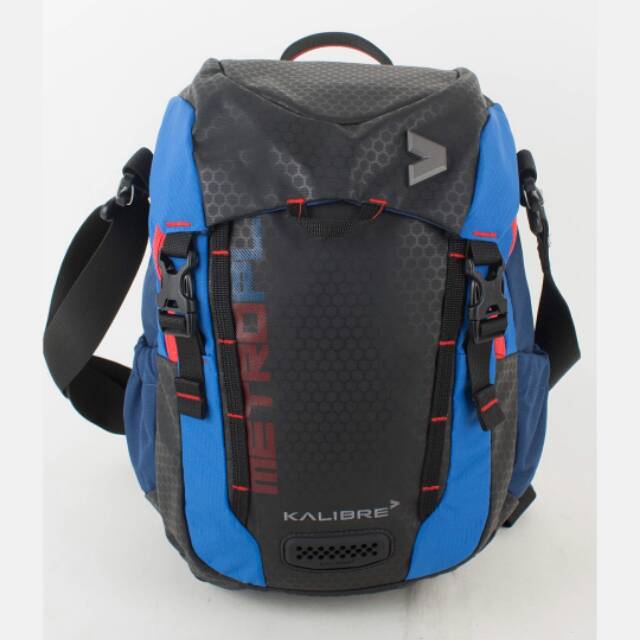 Tas Selempang Travel Pouch Kalibre Metroplex 05 - Blue Biru