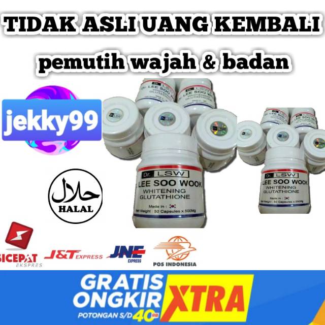 GROSIR Dr LSW PEMUTIH KULIT BADAN ORIGINAL