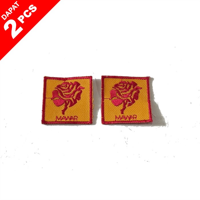 Bordir Pramuka Tanda Regu Mawar - Bet Bordir Tanda Regu Mawar Pramuka