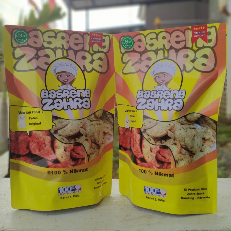 basreng premium zahra isi 150 gram