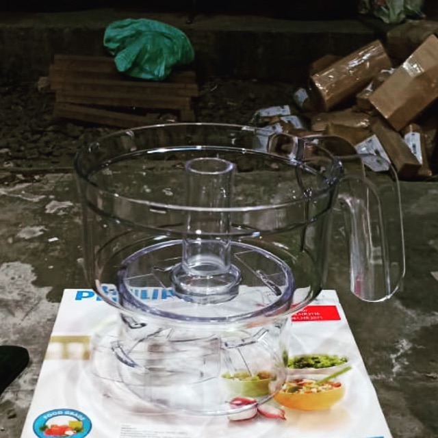 Gelas tabung meat  chopper philips hr 2939  ada gagang