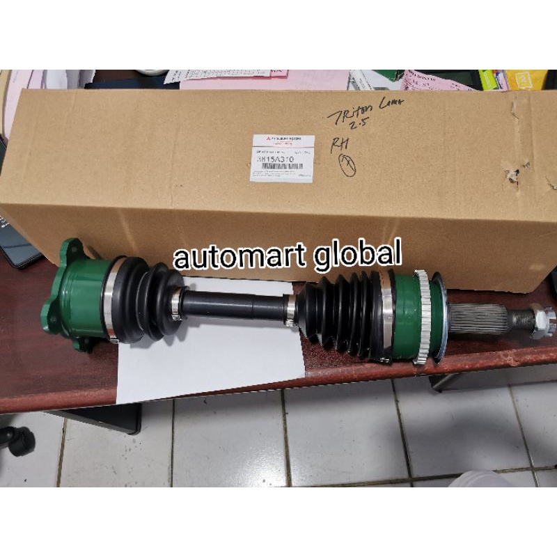 drive shaft cv joint as roda depan triton abs rh kanan