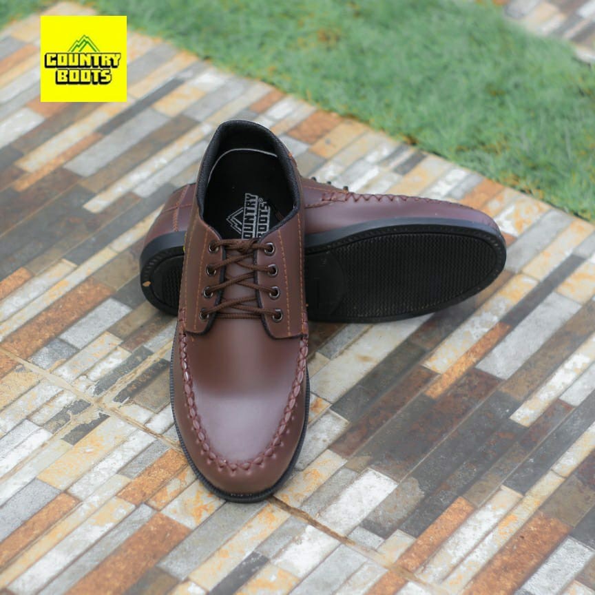 MLDN x MOLLE - SepatuFormal Pantofel pria Resmi Formal Hitam Coklat Kuliah Kondangan Kerja PNS Guru slip on pria