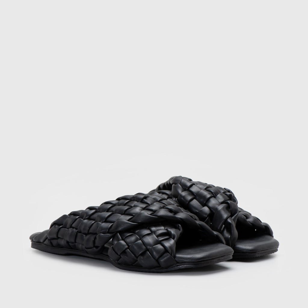 Adorableprojects - Roselie Sandals Black - Sendal Wanita