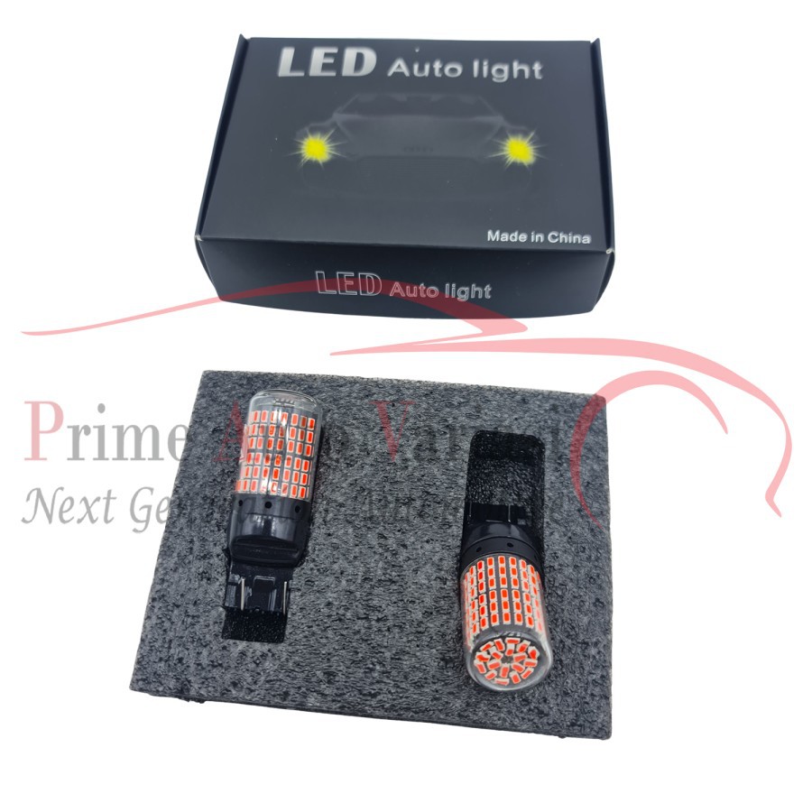 LAMPU LED SEIN MUNDUR 144 CANBUS 7443 T20 KAKI 2
