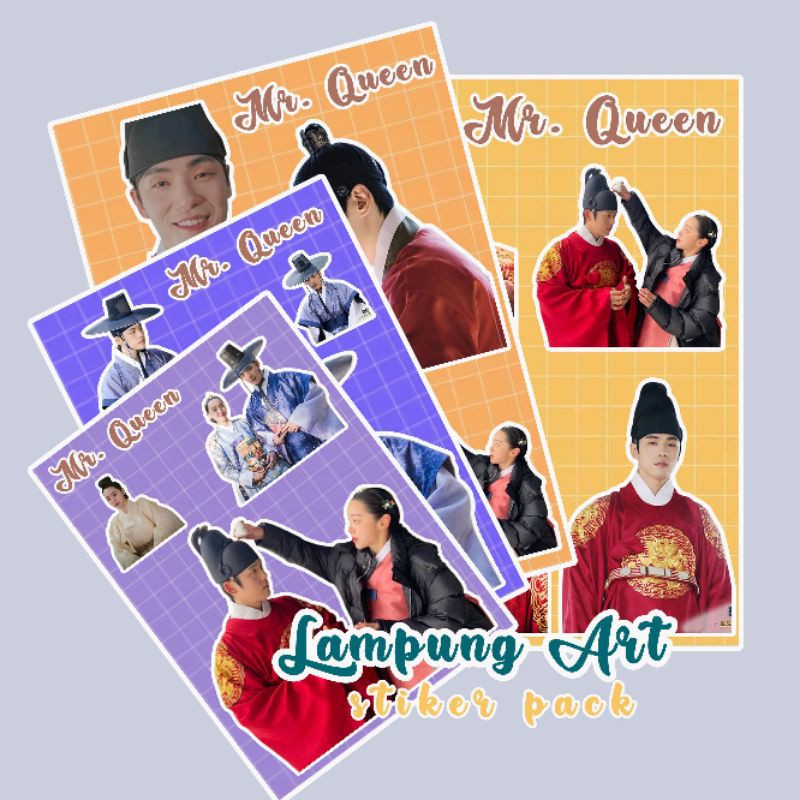 

Mr. Queen Drama Korean Stiker Pack Part 1