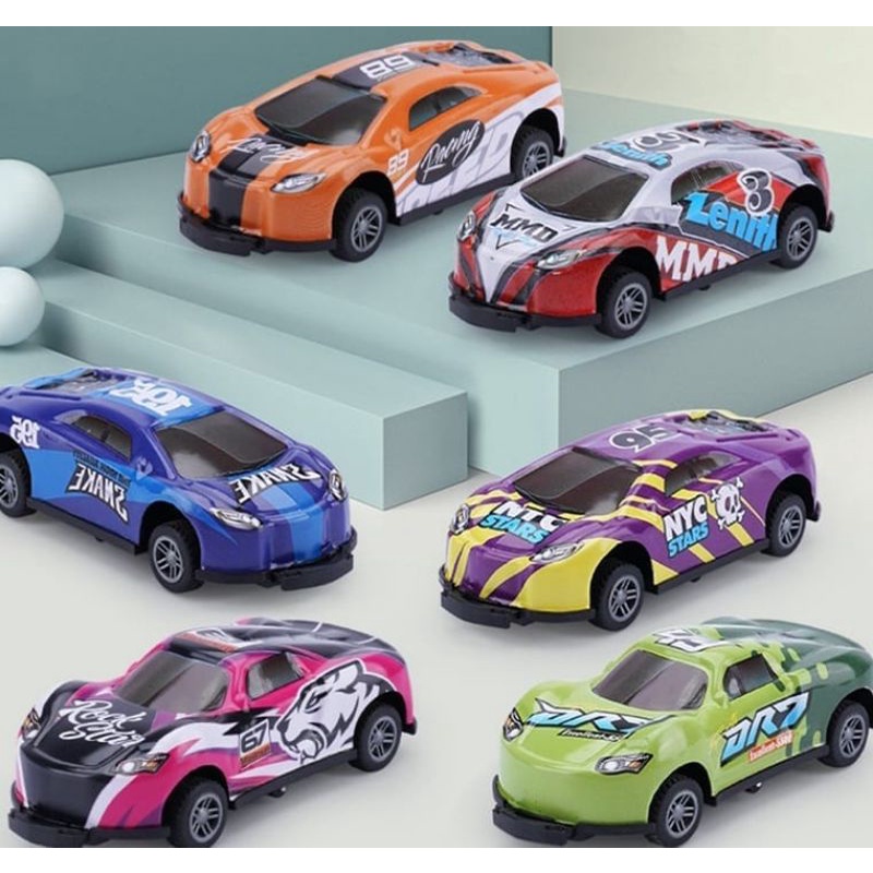 MOBIL MINI PULLBACK COLORFULL RACING MINI CAR KIDS TOYS TODDLER