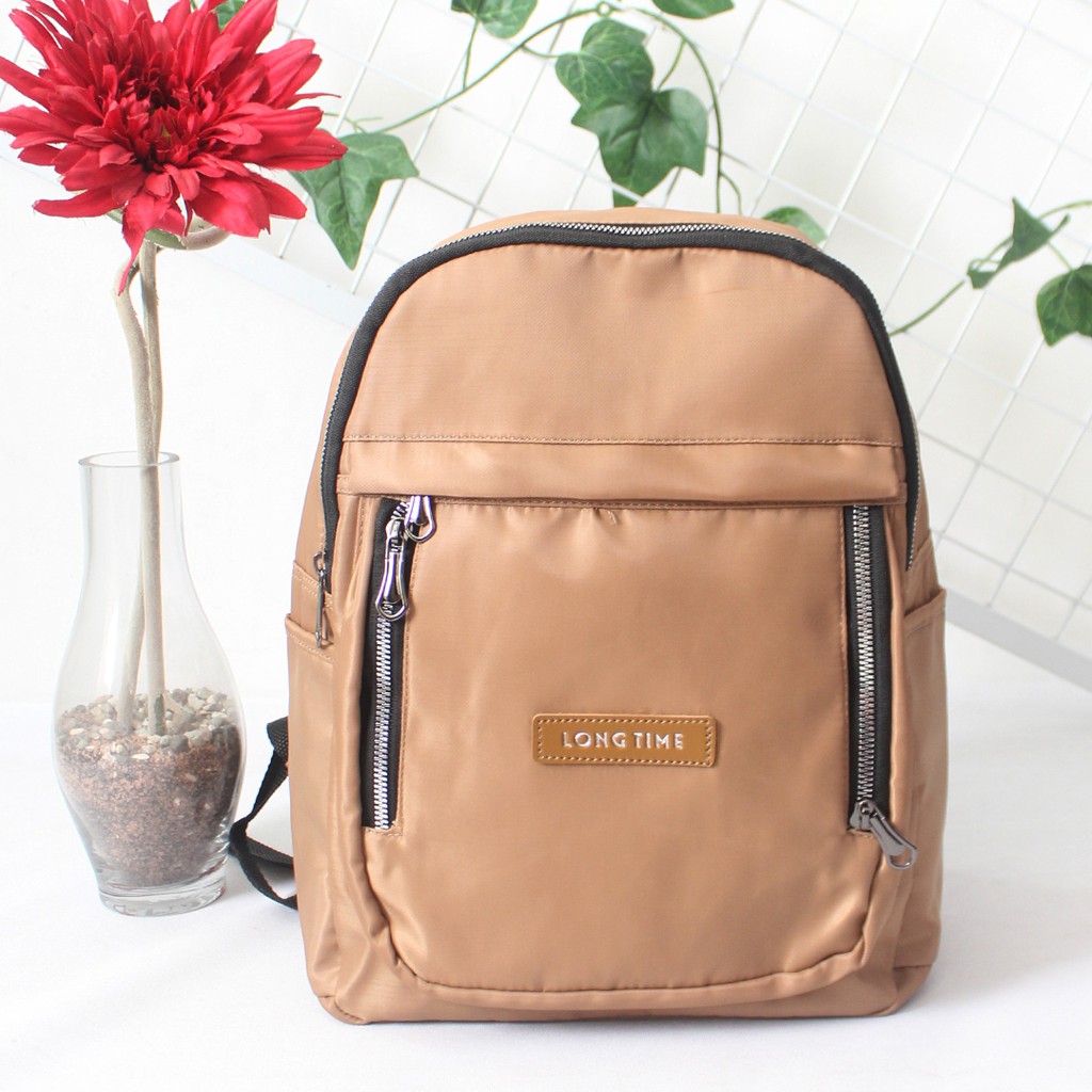 Tas Ransel Fashion Wanita Parasut Backpack Cewek Stylish Murah Waterproof Tas Gendong Kekinian