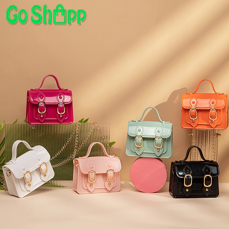 Tas Jelly Mini Rubber Fashion Korea - Jelly Bag Mini Import Terbaru Kekinian - Tas Mini Lucu [JL07]