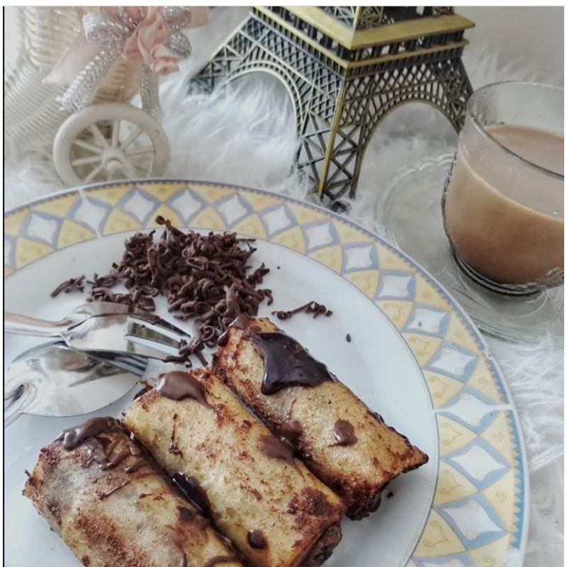

pisang instan lumer