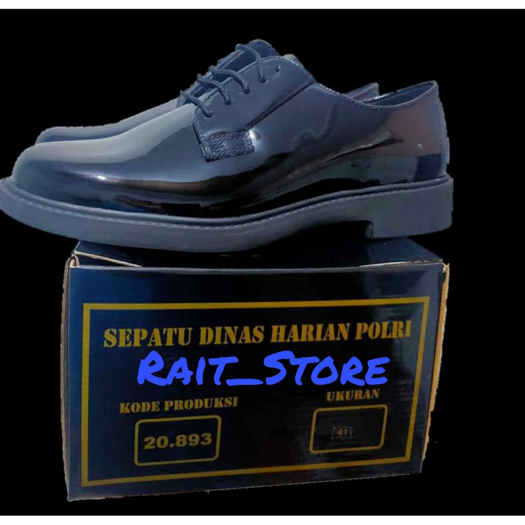 SEPATU PDH JATAH POLRI ASLI ORIGINAL