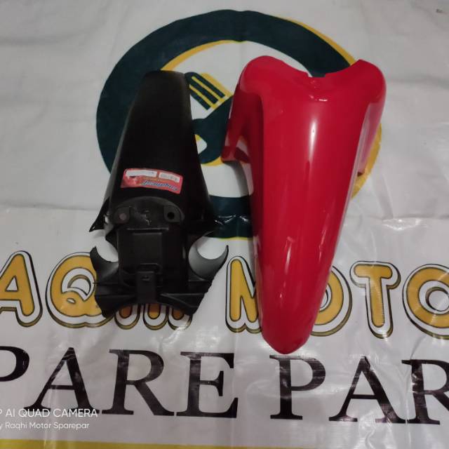 Spakbor Depan Supra X 125 New - Merah / Spakbor Depan Supra X 125 Betmen