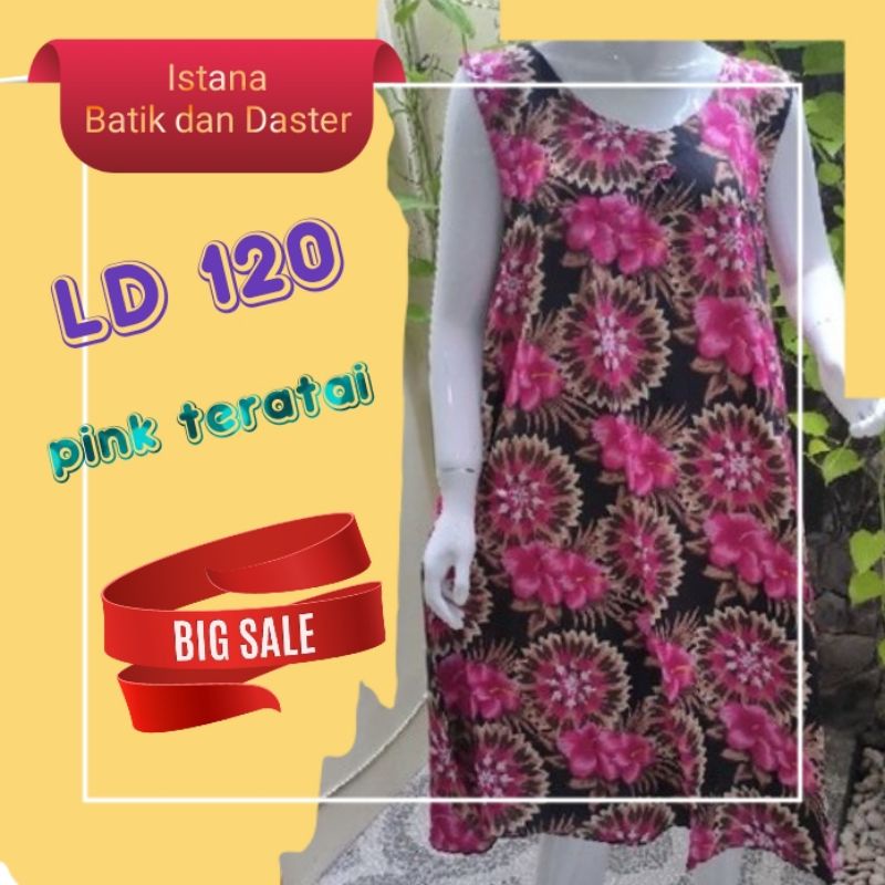 GROSIR DASTER YUKENSI Ld 120| DASTER KUTUNG | DASTER SRITEX | DASTER PAYUNG TANPA LENGAN | DASTER BA