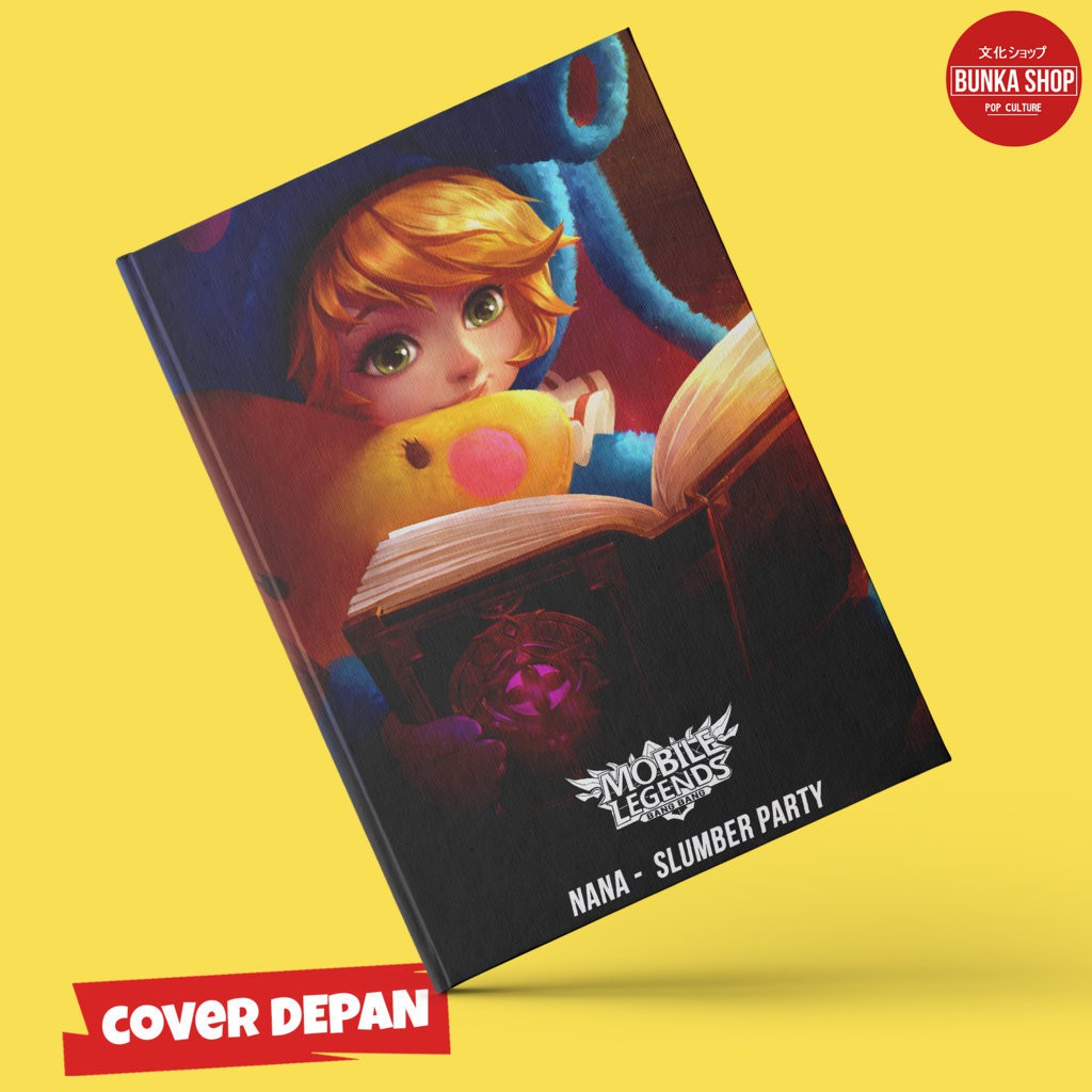 

Note Book Mobile Legends Nana Slumber Party Hardcover A5 Buku Tulis Catatan Murah Jurnal Agenda Planner