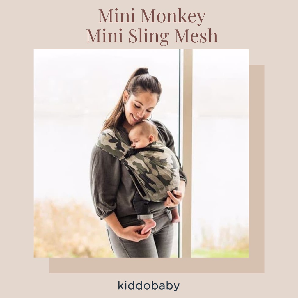 Mini Monkey Mini Sling Mesh | Gendongan Bayi