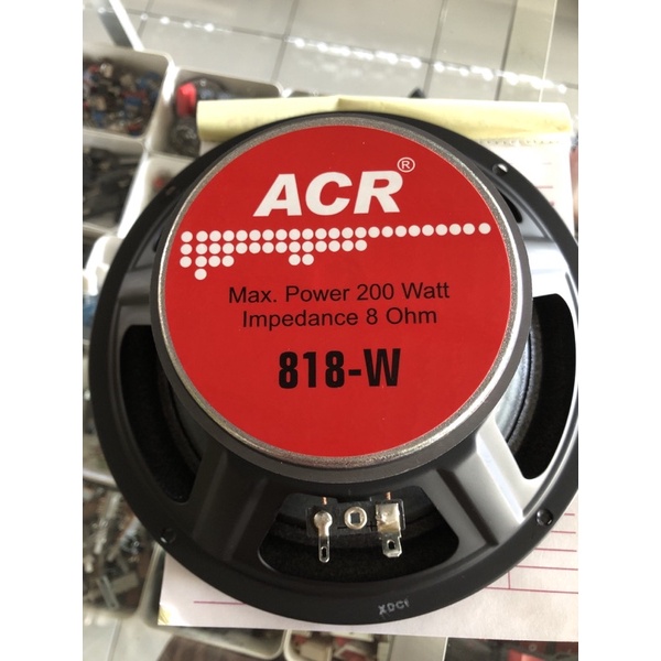 SPEAKER ACR 818-W / SPEAKER ACR 8" (8 inch)