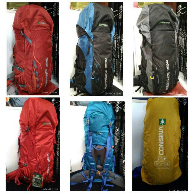 Tas Carrier Consina Horseshoe Bend 60+10L Original