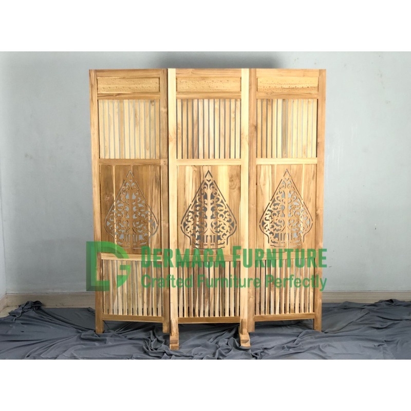 SKETSEL KELIR P3 MINIMALIS KAYU JATI MEWAH MURAH PENYEKAT RUANGAN DEKORASI RUANGAN SOFA PELAMINAN DE