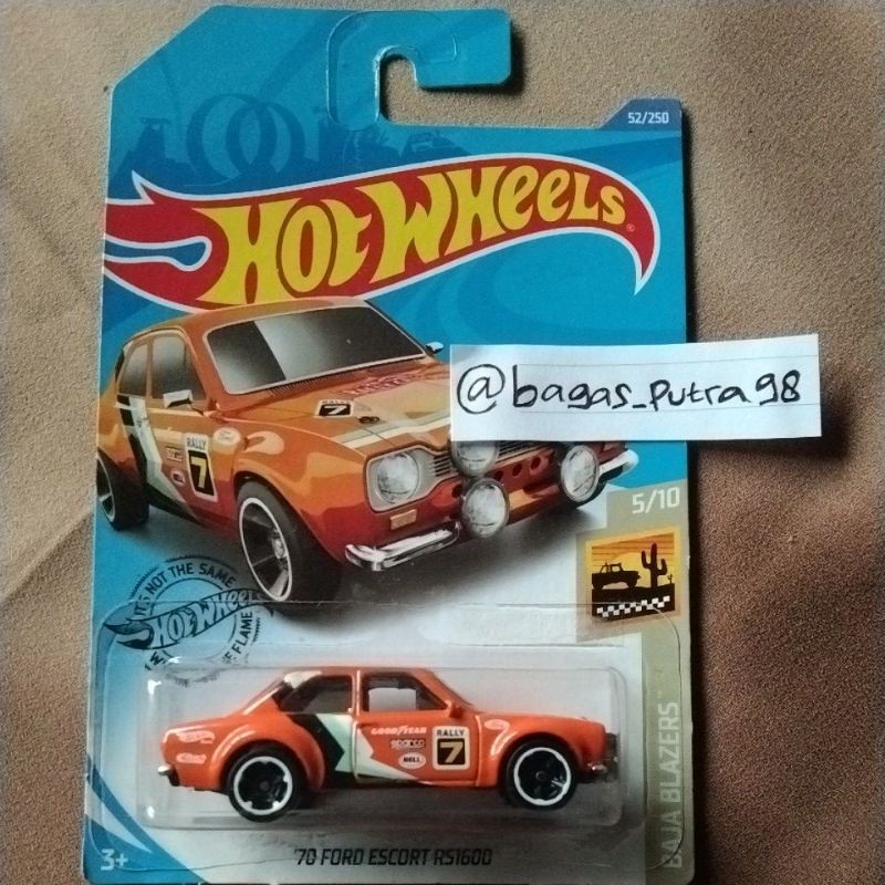 HOTWHEELS '70 FORD ESCORT RS1600