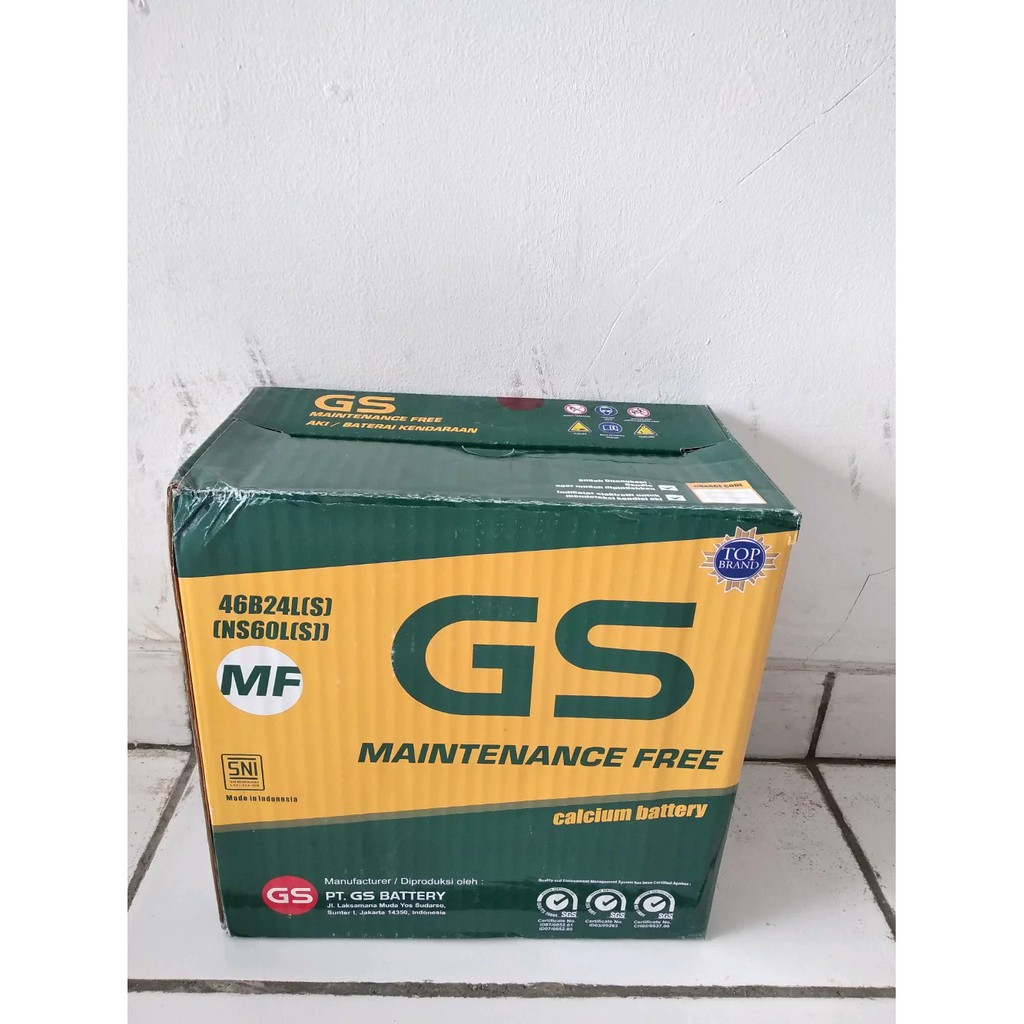 Aki Gs Astra NS60 LS Bergaransi