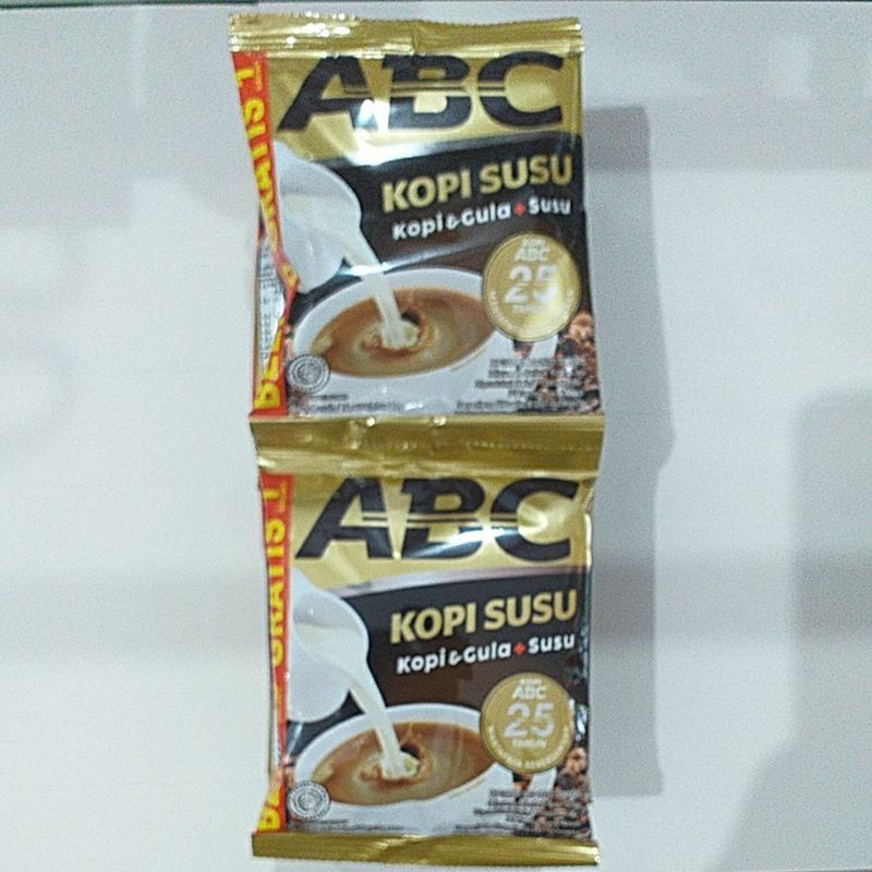 

Kopi ABC Susu 30gr (1 renteng isi 11pcs)