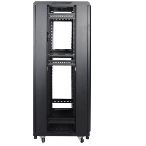 IR8042G - 42U Close Rack Depth 800mm Glass Door 19&quot; - INDORACK