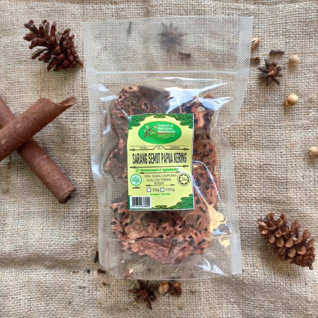 

Sarang Semut Papua Kering - 100 GR / REMPAH / JSR / 100% MURNI