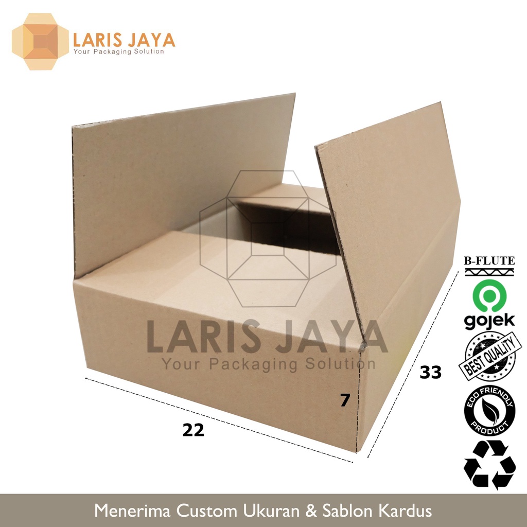 

Kardus | Box | Karton | Kotak Packing Hampers Album Kpop Pendek 33 x 22 x 7 cm ( Kardus 33 x 22 x 7 cm )