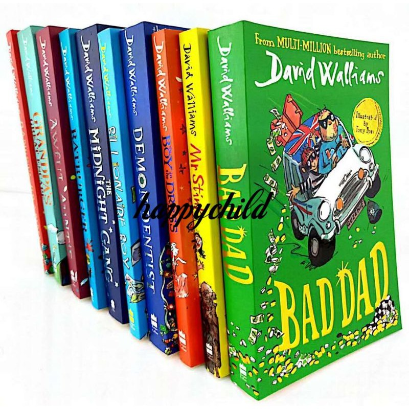 11 books David walliams must read series/buku import buku anak /happychild