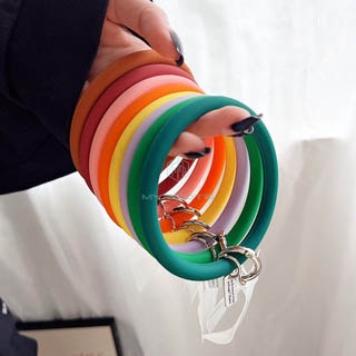 Gelang Strap Candy Lanyard Universal Bracelet Smartphone Hp Silikon