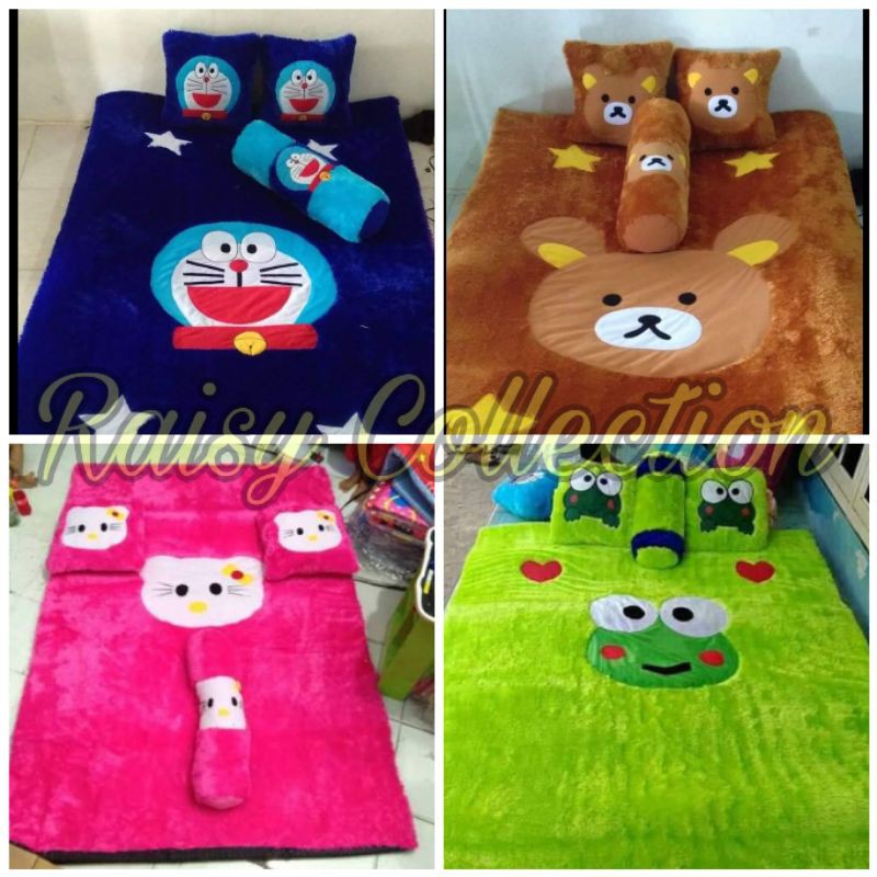 karpet bulu - karpet lantai - karpet karakter - kasur karakter anak - matras - kasur karpet