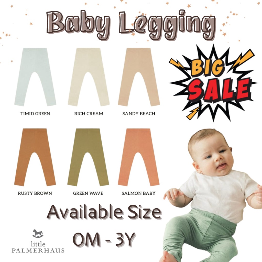 SALE Little Palmerhaus 0 - 3 tahun Baby Legging PREMIUM CBKS