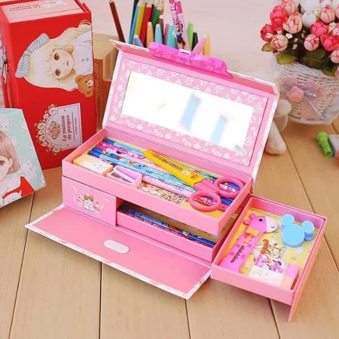 

New Tempat Kotak Pensil Anak Kode Angka - Hello Kitty .