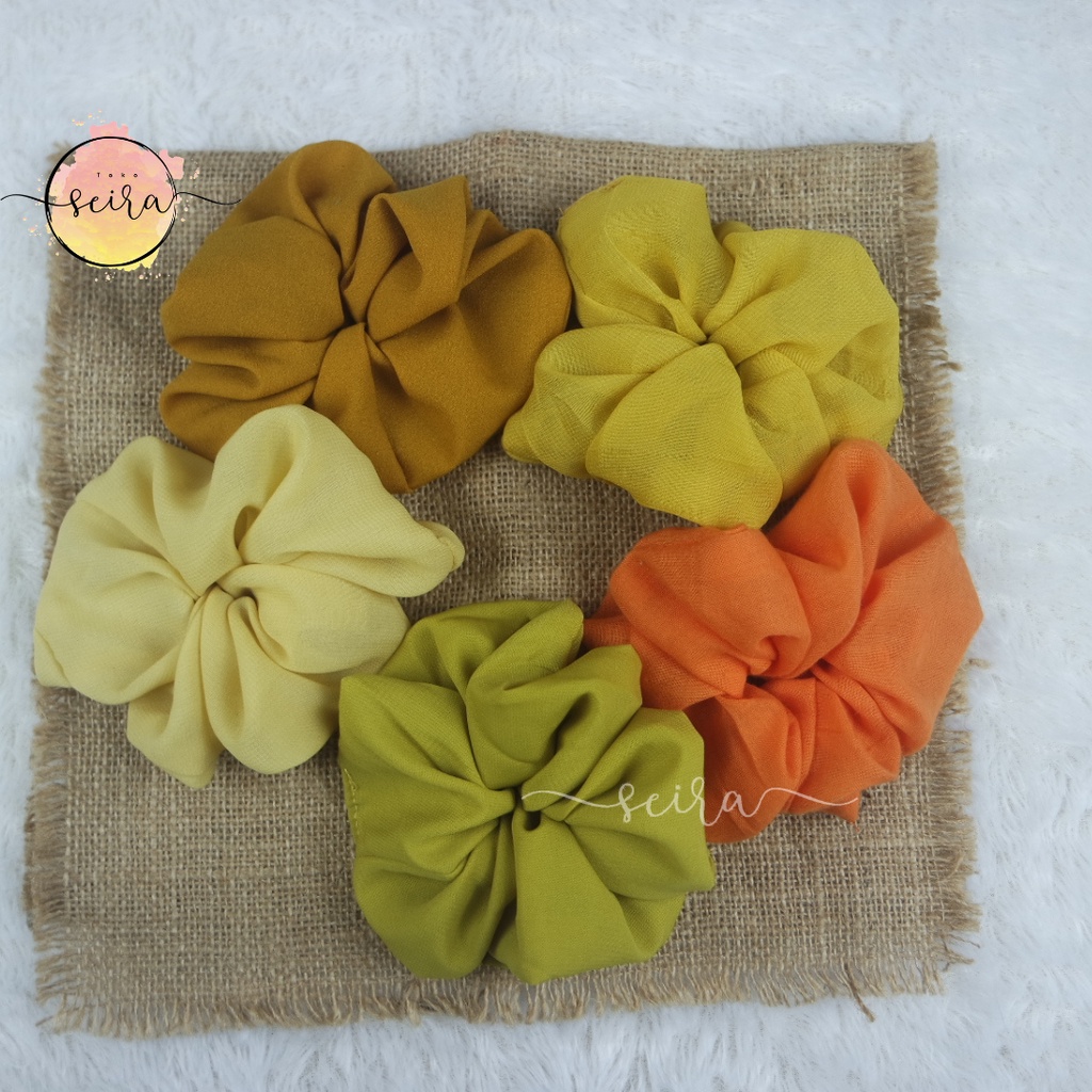 Scrunchie / Ikat Rambut Scrunci / Cepol Rambut / Fashion Hijab / Fashion Wanita / Termurah Terlaris