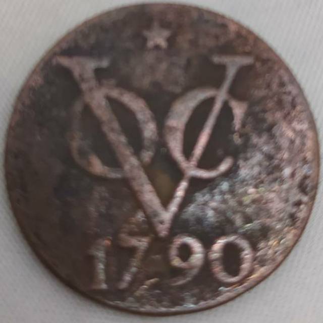 Koin VOC tahun 1790